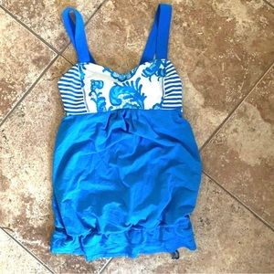 Lululemon blue tank top